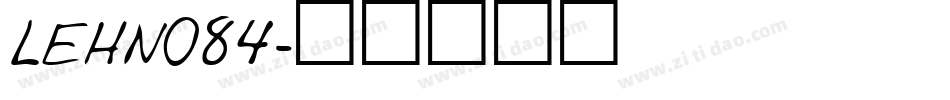 LEHN084字体转换