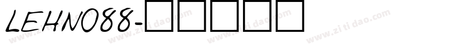 LEHN088字体转换