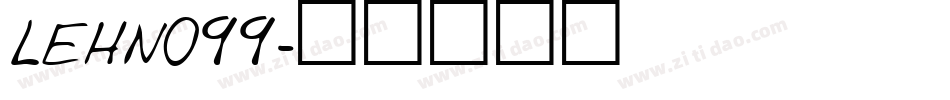 LEHN099字体转换
