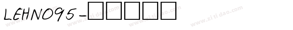 LEHN095字体转换