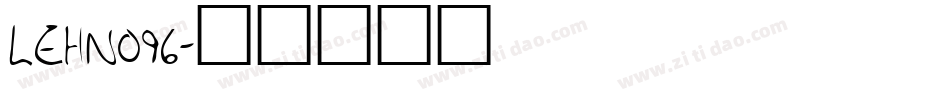 LEHN096字体转换