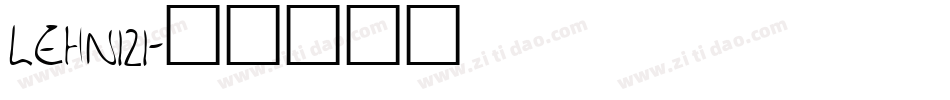 LEHN121字体转换