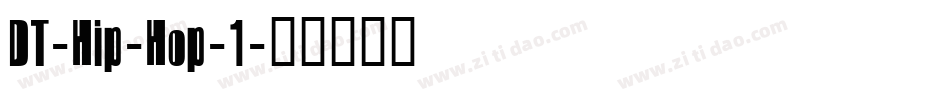 DT-Hip-Hop-1字体转换