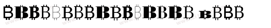 FontBitcoinColor-1pVe字体转换