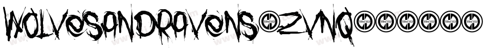WolvesAndRavens-ZVnq字体转换