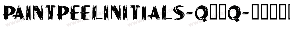 PaintPeelInitials-q38q字体转换