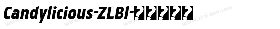 Candylicious-ZLBl字体转换