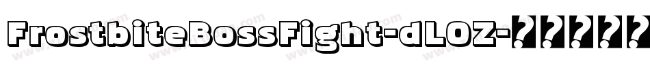 FrostbiteBossFight-dL0Z字体转换