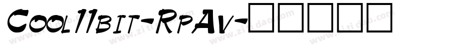 Cool11bit-RpAv字体转换