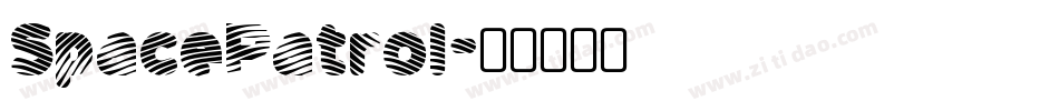 SpacePatrol字体转换