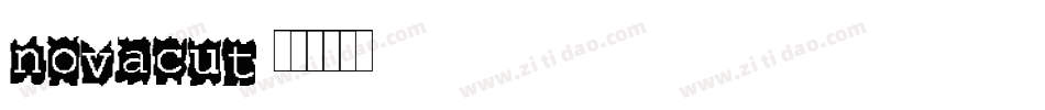 NovaCut字体转换