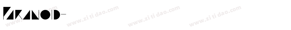 Paranoid字体转换