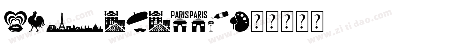 parisinne字体转换