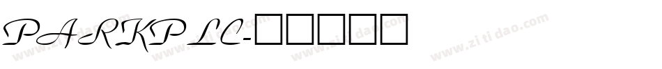 PARKPLC字体转换