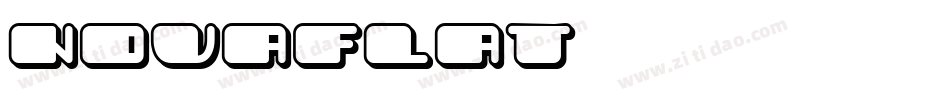 NovaFlat字体转换
