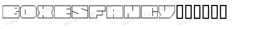 BoxesFancy字体转换