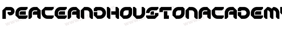 PeaceAndHoustonAcademyItalic-3zzpy字体转换