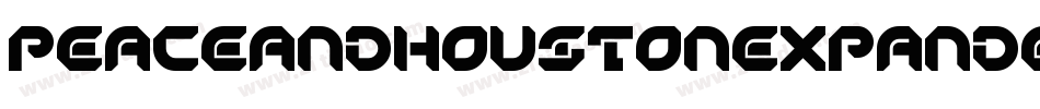 PeaceAndHoustonExpanded-Eaawg字体转换