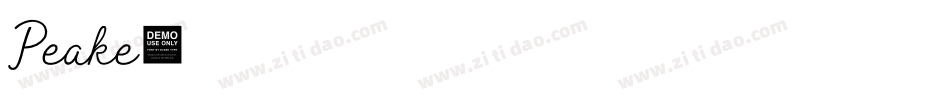 Peake字体转换