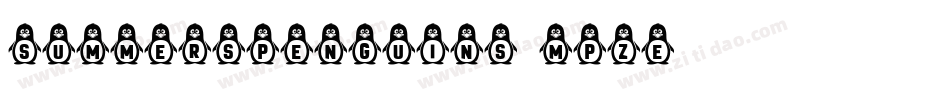 SummersPenguins-MpZe字体转换