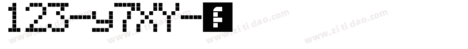 123-y7XY字体转换