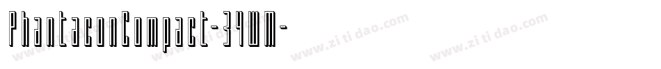 PhantaconCompact-34WM字体转换