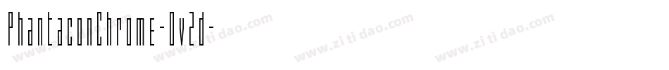 PhantaconChrome-Ov2d字体转换