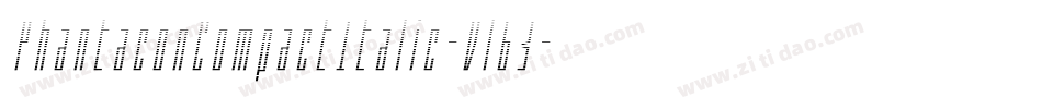 PhantaconCompactItalic-Dl63字体转换 PhantaconCompactItalic-Dl63字体转换