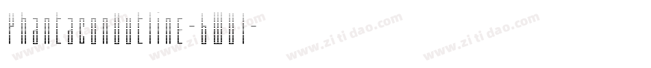 PhantaconOutline-6WO1字体转换