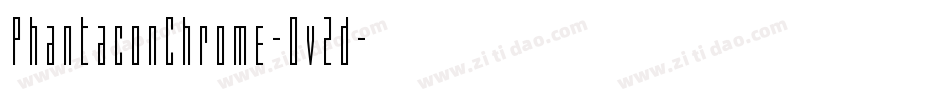 PhantaconChrome-Ov2d字体转换