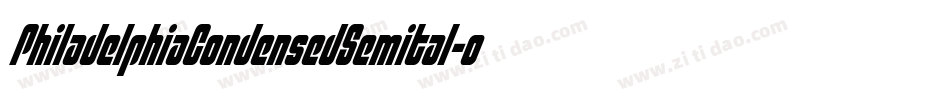 PhiladelphiaCondensedSemital-oVAB字体转换 PhiladelphiaCondensedSemital-oVAB字体转换