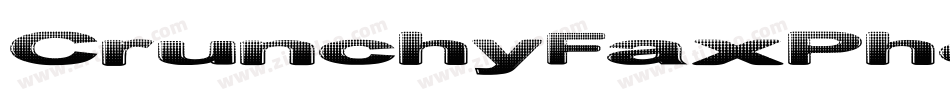 CrunchyFaxPhont字体转换