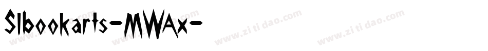 Slbookarts-MWAx字体转换