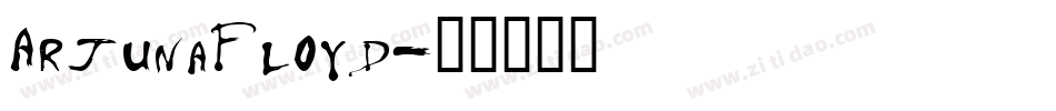 ArjunaFloyd字体转换