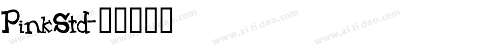 PinkStd字体转换