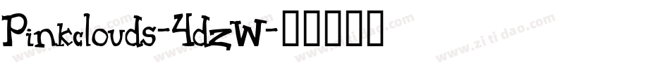 Pinkclouds-4dzW字体转换