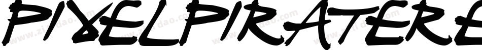 PixelPirateRegular-PXYZ字体转换