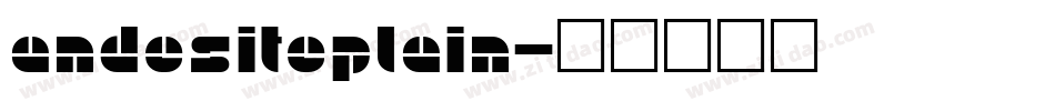 AndesitePlain字体转换