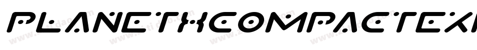 PlanetXCompactExpandedItal-BJ3w字体转换