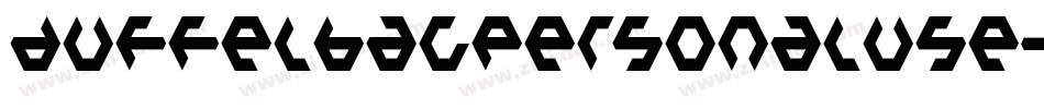 DuffelBagPersonalUse-w1Bz9字体转换