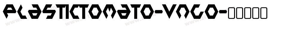 PlasticTomato-vngO字体转换