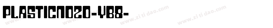 PlasticNo20-YB8字体转换
