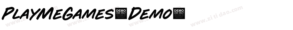 PlayMeGames-Demo字体转换