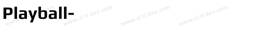 Playball字体转换