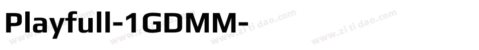 Playfull-1GDMM字体转换