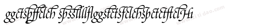 Poetica-SuppLowercaseEndI字体转换
