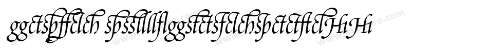 Poetica-SuppLowercaseEndII字体转换