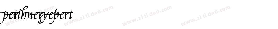 Poetica-ChanceryExpert字体转换