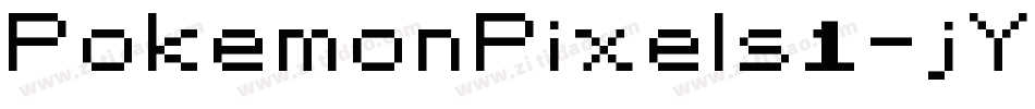 PokemonPixels1-jYmj字体转换