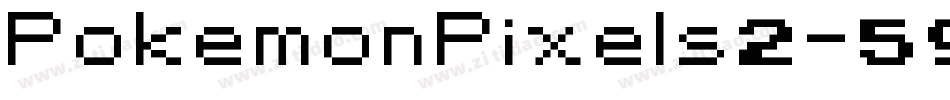 PokemonPixels2-59jx字体转换